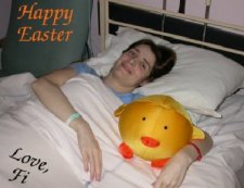 Easter in hospital.